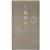 Sashiko Tsumugi Preprinted Kamon 20 Grey Fabric Panel 108x61cm 