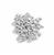 StormDuo Beads Aluminium Silver, Approx 3x7mm (100pcs)