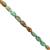 75cts Turquoise Smooth Tumbles Approx 9x6 to 15x12mm, 20cm Strand