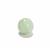 8cts Jadeite Carved Lotus Round Bead Approx 10mm, 1pc