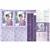 Debbi Moore Designs Winter Fairies Purple Tote Bag Fabric Panel (140 x 94cm)