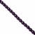 Dark Purple Shell Pearl Rounds, Approx. 10mm, 38cm Strand 