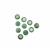4.55cts Sakota Emerald 5x5mm Round Pack of 10 (O)