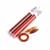 Gemstone Rope Necklaces - Red Agate Clasp ( 25mm Hoop, 6x30mm & 6x40mm Bar ) with Miyuki 10/0 Lined Light & Dark  Red 24GM/TB