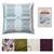 Country Floral Purple Amber Makes Thread Spool Cushion Kit: Instructions, FQ Pack (2pcs) & Fabric (0.5m)