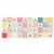 The Crafty Witches Lets Bake 40 Co-ordinating Squares Fabric Panel (140 x 57cm)