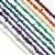 340cts Multi-Colour Gemstone Smooth Nuggets, Approx 2x1 to 14x5mm 20cm Strands  
