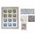Amber Makes The Twelve Days of Christmas Charming Shadows Kit - Icy Blues
