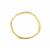Gold Coloured Base Metal Wire, Approx 0.40mm, 10m