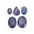 170cts Lapis Lazuli  Mixed Shape & Size (Pack of 3 to 7 Pcs)