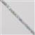 210cts Multi Aquamarine Diamond Cut Rounds Approx 10mm, 38cm Strand