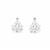 Silver Plated Base Metal Lotus Bead Cage (2pcs) 