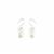925 Sterling Silver Flower Earrings With Freshwater Cultured Pearls (1 Pair)