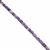 190cts Amethyst Fancy Rectangles Approx 8x12mm, 38cm Strand