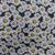 Black Sunflowers Marlie-Care Lawn Cotton Fabric 0.5m