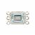 2.13cts 925 Sterling Silver Rectangle White Topaz Pave Set 3 Strand Connector With 8x6mm Sky Blue Topaz Octagon 