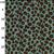 Viscose Poplin Prints Green Animal Prints Fabric 0.5m