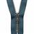 Metal Trouser Zip Charcoal 18cm (7") 