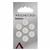 Millward White Buttons Pack of 7