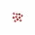 Preciosa Ornela Coral Pink Travetin Table Cut Beads, 15mm (10pk)
