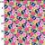 Cotton Poplin Prints Navy Floral Fabric 0.5m