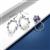 20cts Tanzanite Graduated Smooth Rondelles Approx 3x2mm - 6x3mm, 12cm Strand
