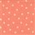Moda Sincerely Yours Chamomile Floral on Coral Fabric 0.5m