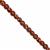 35cts Rajasthan Garnet Faceted Cube Approx 4mm, 20cm Strand