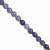 90cts Tanzanite Plain Round Approx 5 to 6mm, 33cm Strand.