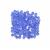 4mm Light Blue Glass Beads, 100pcs
