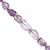  145cts Rose De France Amethyst Faceted Tumble Approx 12x8 to 25x14.5mm, 22cm Strand