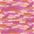 Giucy Giuce Skygazing Collection Quilted Cloud Cotton Candy Fabric 0.5m