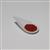 Miyuki Delica Frost Opaque Red Beads 11/0 (7.2GM/TB)