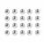 JM Essential 925 Sterling Silver Spacer Beads, 5mm, 20pcs