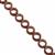 Goldstone Loops, Approx 18mm, 38cm Strand