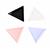 Beading Triangles/ Sorting Trays, Approx 7.2x7.2x7.2cm, 4pcs (4 colours)