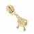 Gold Cow Zip Slider for No.5 Nylon Zip