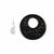 Saturday Special! 20cts Type A Black Jadeite Carving with Pinch Bail

