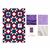 The Crafty Co Let's Celebrate Royal Purple Quilt Kit: Instructions & Fabric (4.5m)