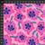 Kaffe Fassett Collective Camo Flower Pink Fabric 0.5m