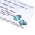 7.3cts Copper Mojave Turquoise 14x10mm Pear Pack of 2 (R)
