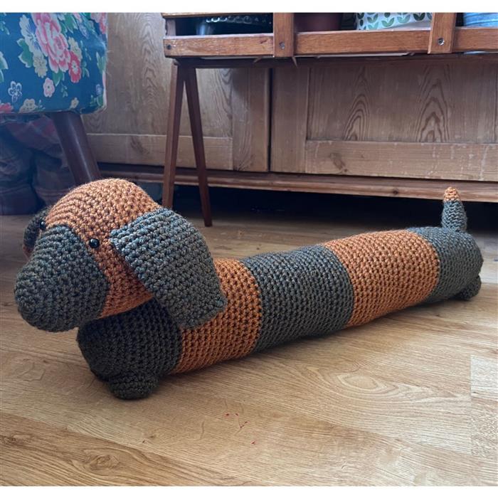 Free knitting pattern for dog draught excluder best sale