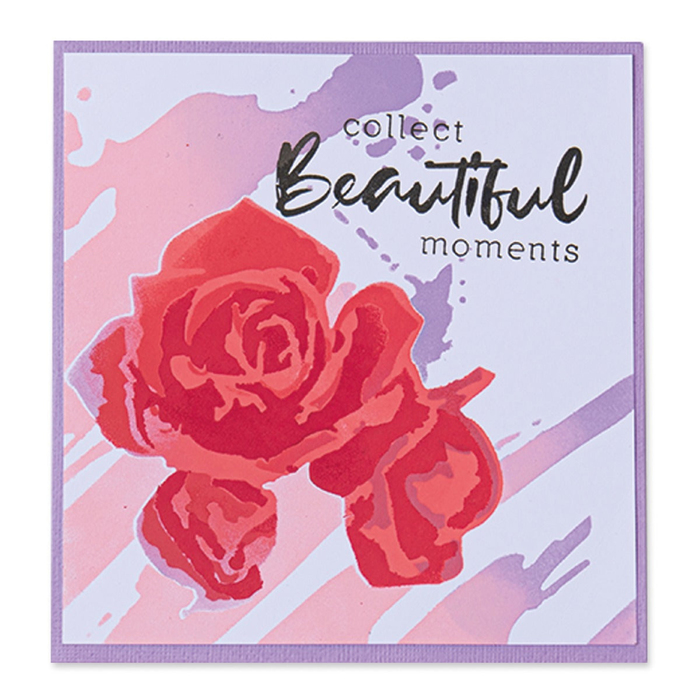 Sizzix™ Layered Stencils 4PK - Watercolor Roses by Olivia Rose